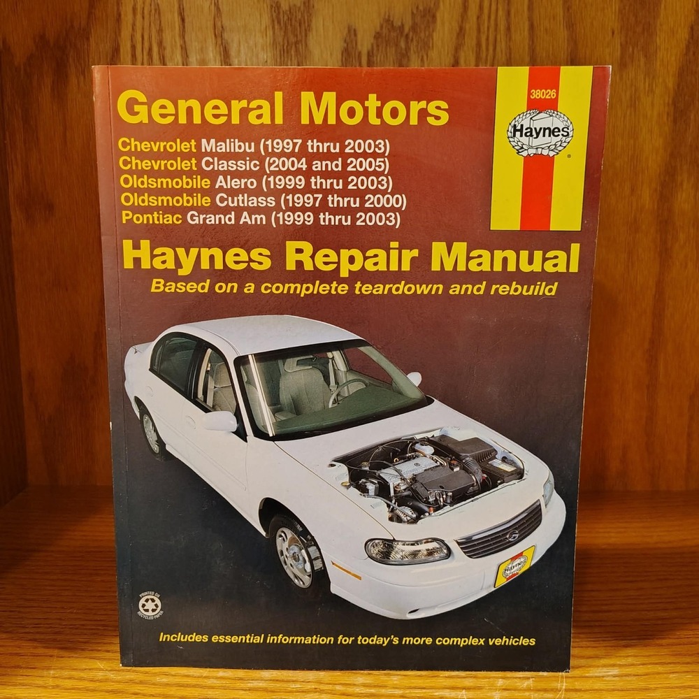 GM: Malibu, Alero, Cutlass & Grand Am 97-00 Haynes Automotive Repair Manual ser.